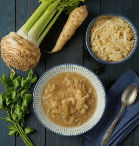 savanyúkáposzta-leevs sok zöldséggel