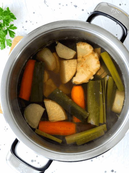 zöldség alaplé recept