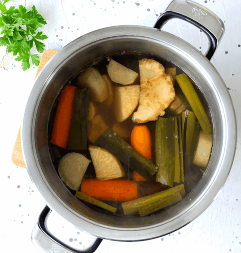 zöldség alaplé recept