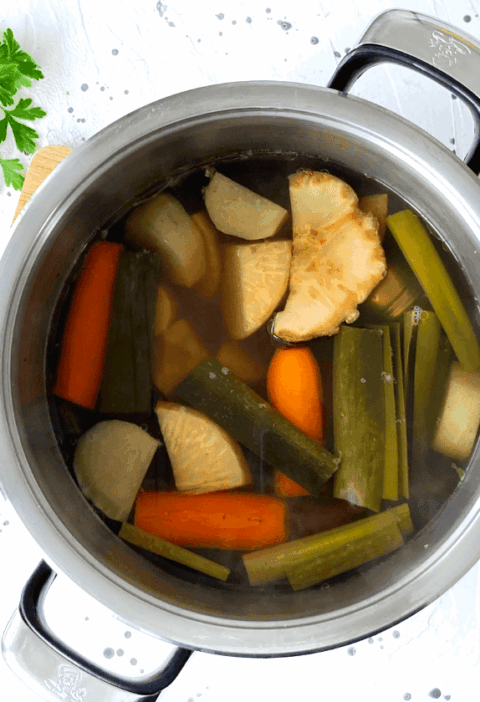 zöldség alaplé recept