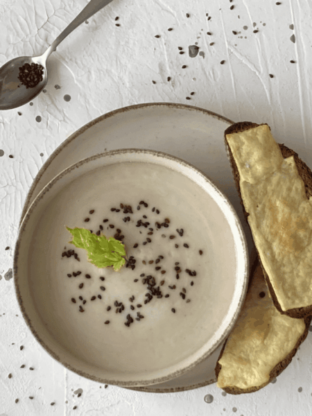 egyszerű zellerkrém leves