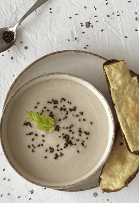 egyszerű zellerkrém leves